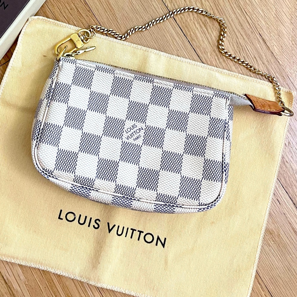 Louis Vuitton Mini Pochette Azur Damier